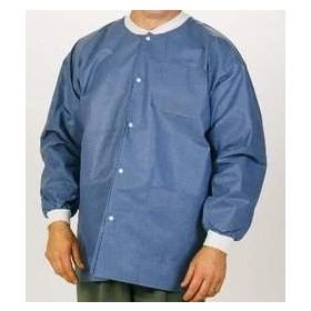 Lab Jacket ValuMax Extra-Safe Blueberry 2X-Large Hip Length Limited Reuse