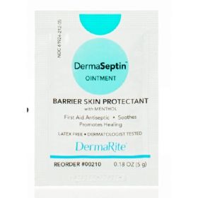 Skin Protectant DermaSeptin  Gram Individual Packet Scented Ointment
