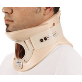 Rigid Cervical Collar Ossur Philadelphia Preformed Adult Large Two-Piece / Trachea Opening 4-1/4 Inch Height 16 to 19 Inch Neck Circumference