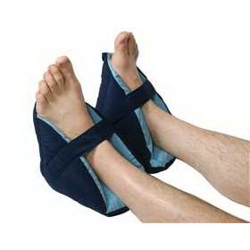 Foot Pillow with Boot AliMed Standard Size Navy Blue / Light Blue