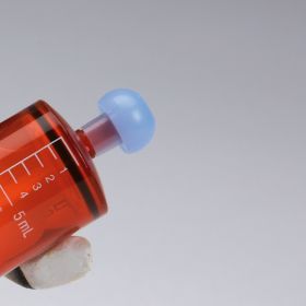 Self-Righting Tip Caps for Exactamed Oral Dispensers, Blue