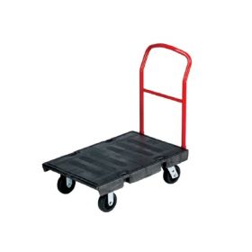 Platform Truck Cart Rubbermaid Commercial 2 Fixed / 2 Swivel Casters 500 lbs. Duramold Resin / Metal
