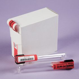 Self-Adhesive Test Tube Seals - Red