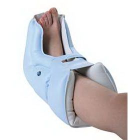 Heel Suspension Boot AliMed Air Boot One Size Fits Most Light Blue