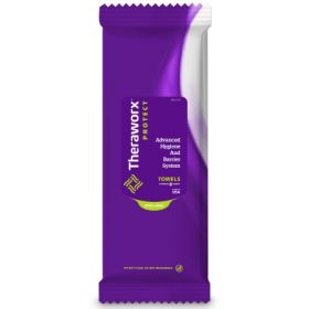 Rinse-Free Bath Wipe Theraworx Protect Advanced Hygiene Barrier System Soft Pack Cocamidopropyl Betaine Lavender Scent 8 Count