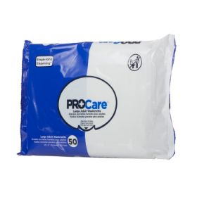 Personal Wipe ProCare Soft Pack Aloe / Vitamin E Scented 50 Count