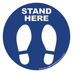 Stand Here Floor Marker  