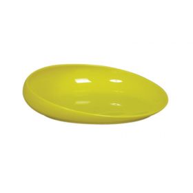 Yellow Scoop Plates