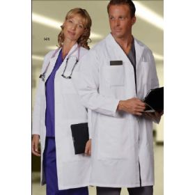 Lab Coat White Small Knee Length Reusable 814012