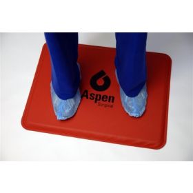 Anti-Fatigue Floor Mat ErgoSupport 18 X 24 Inch Red Foam / Gel