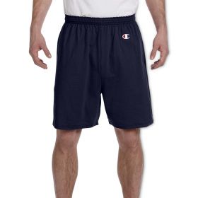 Champion 100%-Cotton Gym Shorts, Royal, Size XL