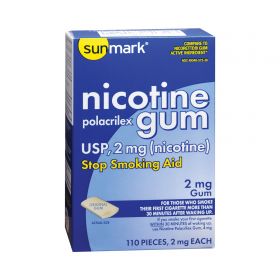 Stop Smoking Aid sunmark 2 mg Strength Gum
