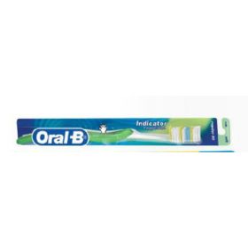 Toothbrush Oral-B Indicator Green / White Adult Soft