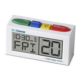 Talking Alarm Clock 1-3/4 X 2-3/4 X 5 Inch Backlit Display Battery Powered