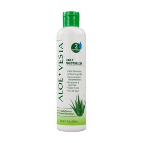 Hand and Body Moisturizer Aloe Vesta Bottle Unscented Lotion CHG Compatible
