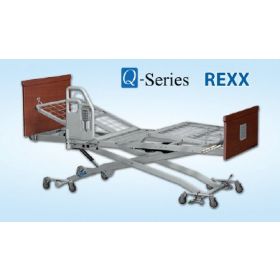Electric Bed Rexx Fast Long Term Care 84-1/2 Inch Length Orthopedic Grid Deck 7-7/8 to 27 Inch Height Range