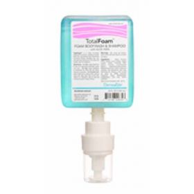 Shampoo and Body Wash TotalFoam 1,000 mL Dispenser Refill Bottle Mild Scent