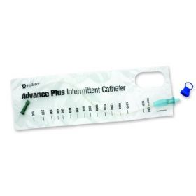 Intermittent Closed Catheter Kit Advance Plus Straight Tip 8 Fr. Without Balloon PVC