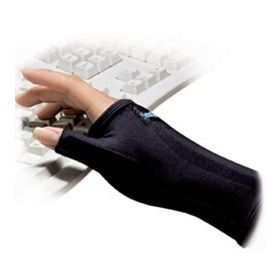 Support Glove with Thumb Extension IMAK RSI SmartGlove Fingerless Small Over-the-Wrist Length Ambidextrous Lycra / Cotton