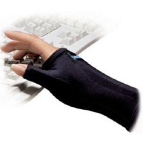 Support Glove with Thumb Extension IMAK RSI SmartGlove Fingerless Large Over-the-Wrist Length Ambidextrous Lycra / Cotton