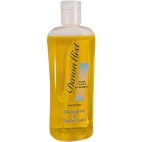 Shampoo and Body Wash DawnMist 16 oz. Flip Top Bottle Apricot Scent