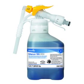 Diversey Glance NA Glass / Surface Cleaner Non-Ammoniated Liquid Concentrate 1.5 Liter Bottle Unscented NonSterile