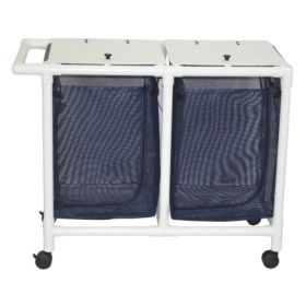 Double Hamper with Bags 200 Series 4 Casters 25.71 gal. 839754