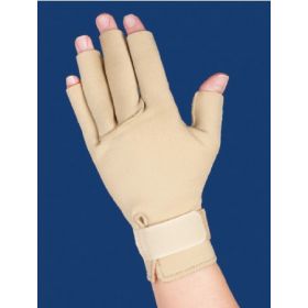 Arthritis Glove Thermoskin  Open Finger Large Over-the-Wrist Hand Specific Pair Fabric / Trioxon 841970
