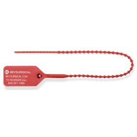 Breakaway Tag Key Surgical Red Plastic 5-1/2 Inch