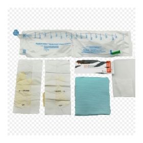 Intermittent Catheter Kit MMG Closed System / Straight Tip 6 Fr. Silicone