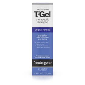 Dandruff Shampoo Neutrogena T/Gel Original Formula 4.4 oz. Flip Top Bottle Scented, 861392CS