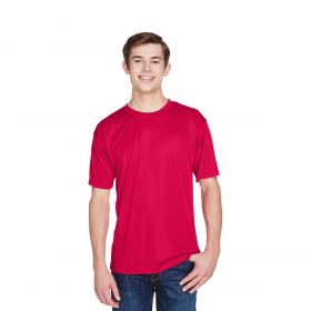 100% Polyester Cool and Dry Basic Performance T-Shirt, Men's, Red, Size 3XL