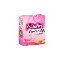Tampon Playtex Gentle Glide360 Regular Absorbency Plastic Applicator Individually Wrapped