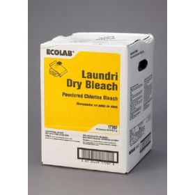 Laundry Detergent Ecolab Laundri Dry Bleach 45 lb. Box Powder Chlorine Scent