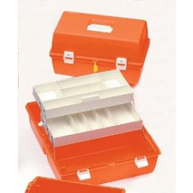 Emergency Box Health Care Logistics Orange 10-1/8 X 10-3/4 X 19 Inch