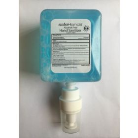 Alcohol-Free Hand Sanitizer safeHands 1,000 mL BZK (Benzalkonium Chloride) Foaming Dispenser Refill Bottle 868128