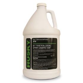 Quat Tuberculocidal Husky Surface Disinfectant Cleaner Quaternary Based Liquid 1 Quart Bottle Lemon Scent NonSterile
