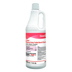 Diversey Crew Toilet Bowl Cleaner Acid Based Liquid 32 oz. Bottle Mint Scent NonSterile