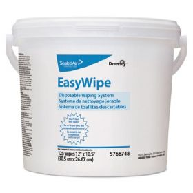 Task Wipe Diversey  EasyWipe Refill White NonSterile 8-5/8 X 24-7/8 Inch Disposable