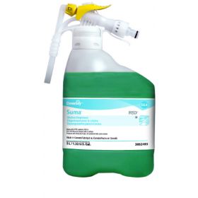 Diversey Suma Surface Cleaner / Degreaser Liquid Concentrate 5 Liter Bottle Unscented NonSterile