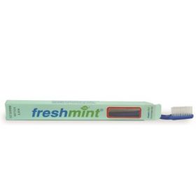 Toothbrush Freshmint Assorted Colors Adult Nylon
