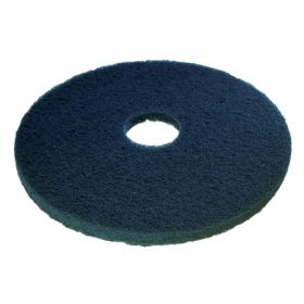 Hard Floor Scrubbing Pad Taski 15 Inch Blue Microfiber