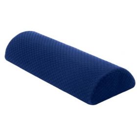 Cervical Roll Pillow Semi-Roll Soft 8 X 20 X 4 Inch Blue Reusable