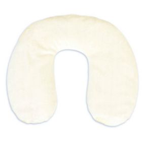 Crescent Neck Pillow Bed Buddy 11.25 X 13.25 X 1 Inch White Reusable