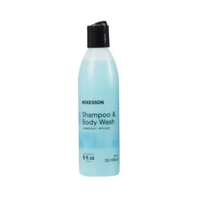 Shampoo and Body Wash McKesson 8 oz. Flip Top Bottle Summer Rain Scent