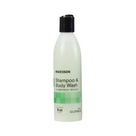 Shampoo and Body Wash McKesson 8 oz. Flip Top Bottle Cucumber Melon Scent