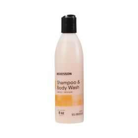 Shampoo and Body Wash McKesson 8 oz. Flip Top Bottle Apricot Scent, 877031CS