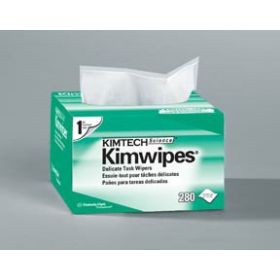 Delicate Task Wipe Kimtech Science Kimwipes Light Duty White NonSterile 1 Ply Tissue 11-4/5 X 11-4/5 Inch Disposable 880415