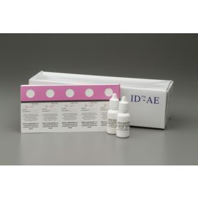 Rapid Test Kit ID-AE Microbial Identification Group A Streptococcus and Group D Enterococci Identification Bacteria Colony Sample 50 Tests