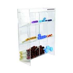 Tiered Tube Organizer McKesson 9 Place Clear 5-1/2 X 11-1/2 X 16 Inch